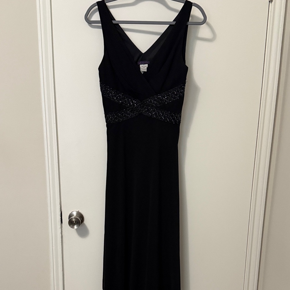 Metaphor Black Sleeveless Dress